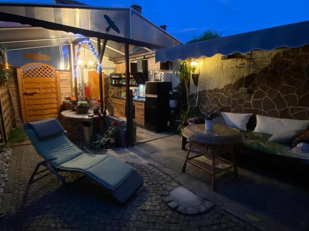Bungalow mit Sauna in einer ruhige Wald Lage. Grossnaundorf Exterior foto